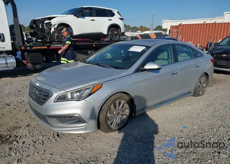 2017 Hyundai Sonata Sport из США, поврежденный, VIN 5NPE34AF4HH563705